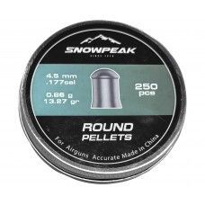 Пули пневматические Snowpeak Max Heavy 4.5 мм (250 шт, 0.86 грамма)