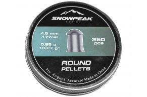 Пули пневматические Snowpeak Max Heavy 4.5 мм (250 шт, 0.86 грамма)