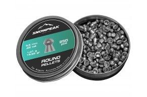 Пули пневматические Snowpeak Round 5.5 мм (250 шт, 1.01 грамм)