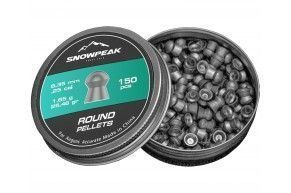 Пули пневматические Snowpeak Round 6.35 мм (150 шт, 1.65 грамм)