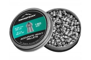 Пули пневматические Snowpeak Accuracy Round 6.35 мм (150 шт, 2.1 г)