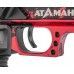 Пневматическая винтовка Ataman M20SD 650 Ultra-C 6.35 мм (алюминий, редуктор, под полнотел, красный)
