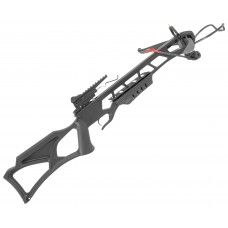 Арбалет рекурсивный Man Kung XB23BK (комплект, черный, 2 стрелы, воск, стрингер, натяжитель)