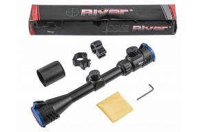 Оптический прицел River 3-9х40 RGB (крышки, кольца)