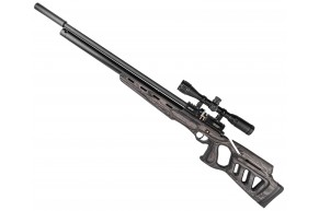 Пневматическая винтовка Ataman M20SD 642 L24 6.35 мм (редуктор, полнотел, черный, ламинат)