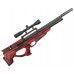 Пневматическая винтовка Ataman Bull-Pup M20SD 648 L9 6.35 мм (ламинат, красный, редуктор, под полнотел)