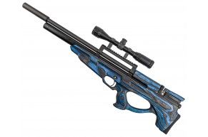 Пневматическая винтовка Ataman Bull-Pup M20SD 648 L1 6.35 мм (ламинат, синий, редуктор, под полнотел)