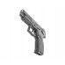 Пневматический пистолет Borner K100B 4.5 мм (CO2, Blowback, Grand Power)