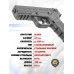 Пневматический пистолет Borner M22B 4.5 мм (CO2, Glock, Blowback)