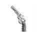 Пневматический револьвер Borner 701 4.5 мм (Smith Wesson, silver)