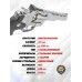 Пневматический револьвер Borner 701 4.5 мм (Smith Wesson, silver)