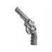 Пневматический револьвер Borner 701 4.5 мм (Smith Wesson, black)