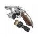 Пневматический револьвер Borner 733-S 4.5 мм (silver, шариковый)