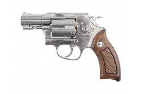 Пневматический револьвер Borner 733-S 4.5 мм (silver, шариковый)
