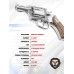 Пневматический револьвер Borner 733-S 4.5 мм (silver, шариковый)