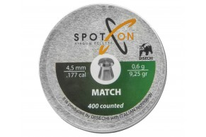 Пули пневматические Spoton Disechi Match 4.5 мм (0.60 г, 400 шт)
