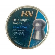 Пули пневматические H&N Field Target Trophy 5.5 мм (250 шт, 0.95 г)