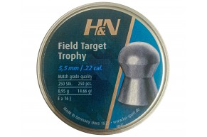 Пули пневматические H&N Field Target Trophy 5.5 мм (250 шт, 0.95 г)