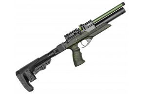 Пневматический пистолет Ataman M20SD.NG.644 Pocket Gun 6.35 мм (приклад, полнотел, бук, зеленый)