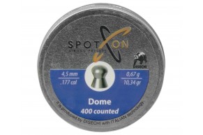 Пули пневматические Spoton Dome 4.5 мм (400 шт, 0.67 г)