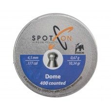 Пули пневматические Spoton Dome 4.5 мм (400 шт, 0.67 г)
