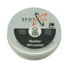 Пули пневматические Spoton Disechi Hunter 4.5 мм (0.63 г, 400 шт)