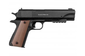 Пневматический пистолет Black Strike S06 4.5 мм (Colt, компрессионный, пулевой)