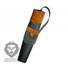 Колчан заспинный (кожа)