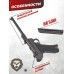 Макет пистолета Denix D7/1145 Luger P08 Артиллерийский (ММГ, Германия, 1913 г)