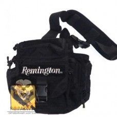 Сумка Remington плечевая с боковыми карманами (черный), 10л, шт