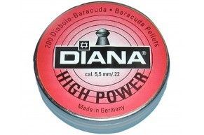 Пули пневматические Diana High Power 5.5 мм (200 шт, 1.37 г)