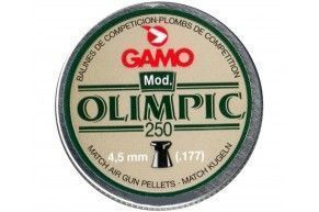 Пули пневматические Gamo Olimpic 4.5 мм (250 шт, 0.49 г)