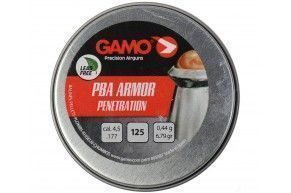 Пули пневматические Gamo PBA Armor 4.5 мм (125 шт, 0.44 г)
