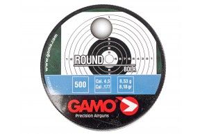 Пули пневматические Gamo Round 4.5 мм (500 шт, 0.53 г)