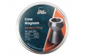 Пули пневматические H&N Crow Magnum 4.5 мм (500 шт, 0.57 г)