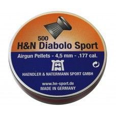 Пули пневматические H&N Diabolo Sport 4.5 мм (500 шт, 0.53 г)