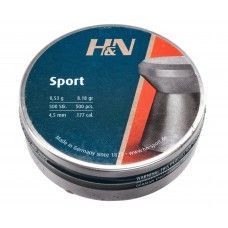 Пули пневматические H&N Diabolo Sport 4.5 мм (500 шт, 0.53 г)