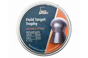 Пули пневматические H&N Field Target Trophy 4.5 мм (500 шт, 0.56 грамм)
