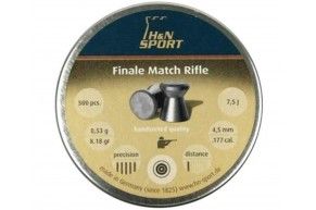 Пули пневматические H&N Finale Match Rifle 4.5 мм (500 шт, 0.53 г)