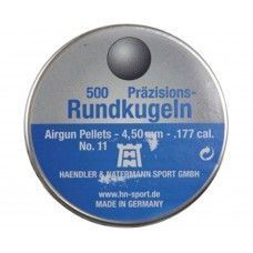 Пули пневматические H&N Round Kugeln 4.5 мм (500 шт, 1.02 г)