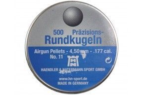 Пули пневматические H&N Round Kugeln 4.5 мм (500 шт, 1.02 г)