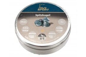 Пули пневматические H&N Spitzkugel Dias Spitz 4.5 мм (500 шт, 0.56 грамм)