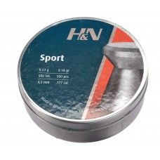 Пули пневматические H&N Sport 4.5 мм (500 шт, 0.53 грамм)
