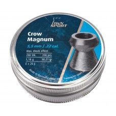 Пули пневматические H&N Crow Magnum 5.5 мм (200 шт, 1.18 г)
