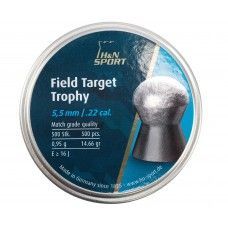 Пули пневматические H&N Field Target Trophy 5.5 мм (500 шт, 0.95 г)