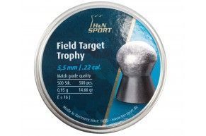 Пули пневматические H&N Field Target Trophy 5.5 мм (500 шт, 0.95 г)