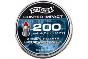 Пули пневматические Umarex Walther Hunter Impact 4.5 мм (200 шт, 0.46 г)