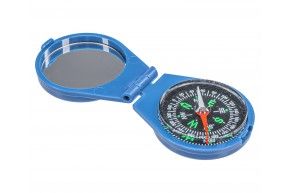 Компас ДС 45-8В, крышка, зеркало, круглый, пласт., без блистера, шт