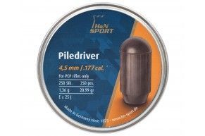 Пули пневматические H&N Piledriver 4.5 мм (250 шт, 1.36 г)