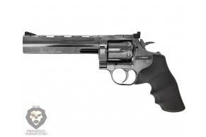 Пневматический револьвер ASG Dan Wesson 715-6 Steel Grey (пулевой)